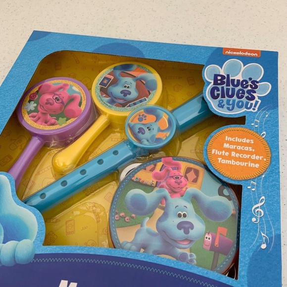 New Nickelodeon Blue's Clues & You Toy Music Play Set - Picture 5 of 6